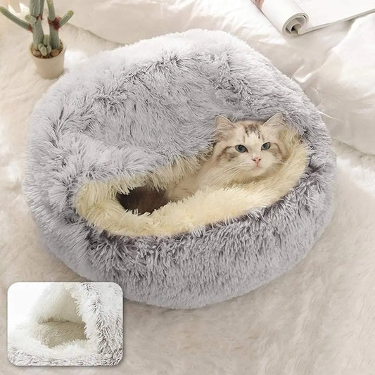 Hooded Ped Bed for Dogs & Cats - Safe Paws