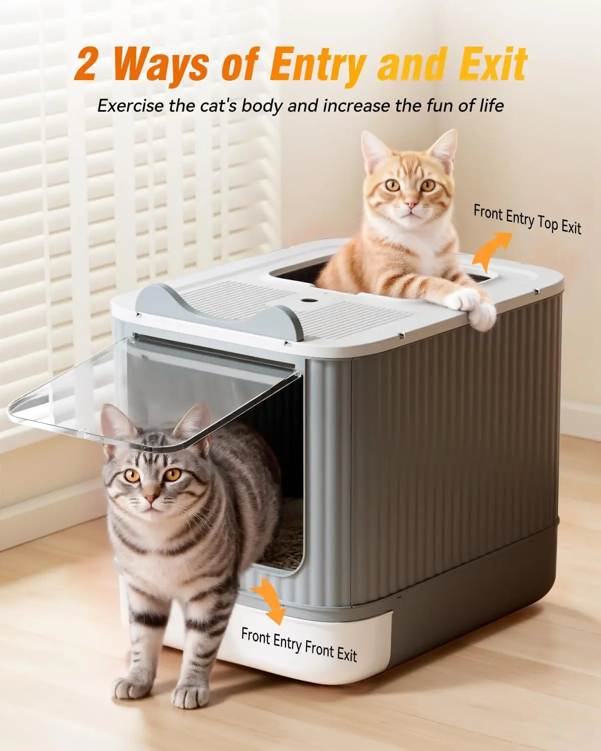 Cat Litter Box - Safe Paws