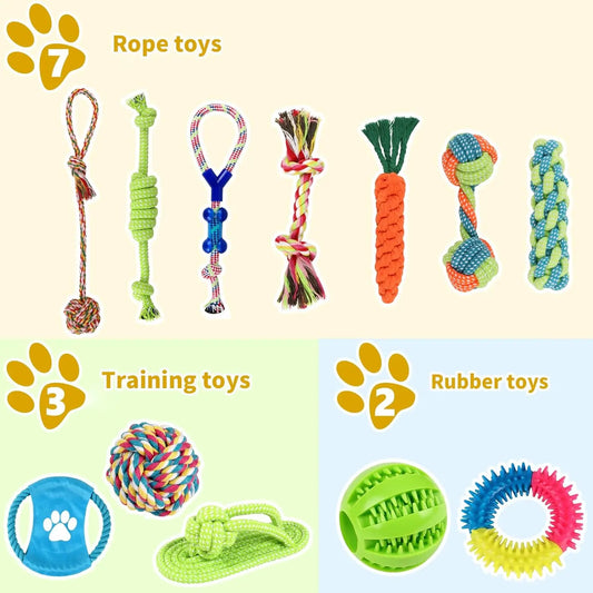 Durable Puppy Teething Toys - Safe Paws