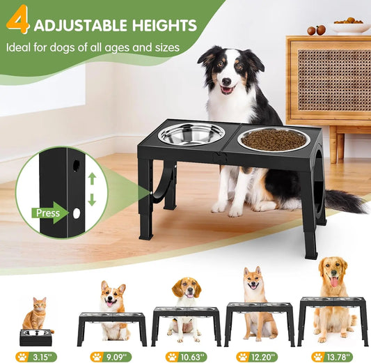 Elevated Dog Bowls - Safe Paws