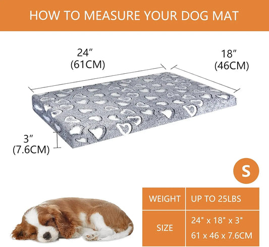 Dog Crate Mat Reversible(Cool and Warm) - Safe Paws