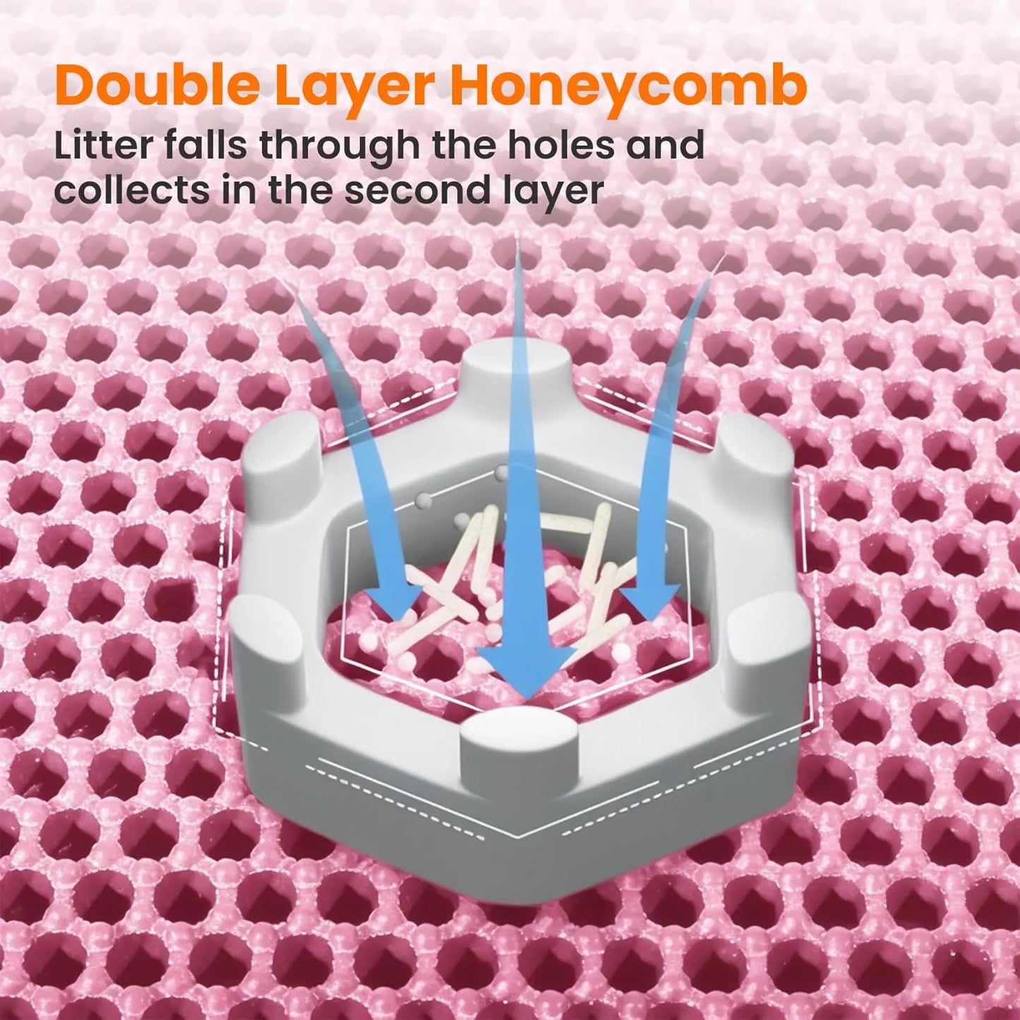 Cat Litter Mat, 24x18 Inches - Safe Paws