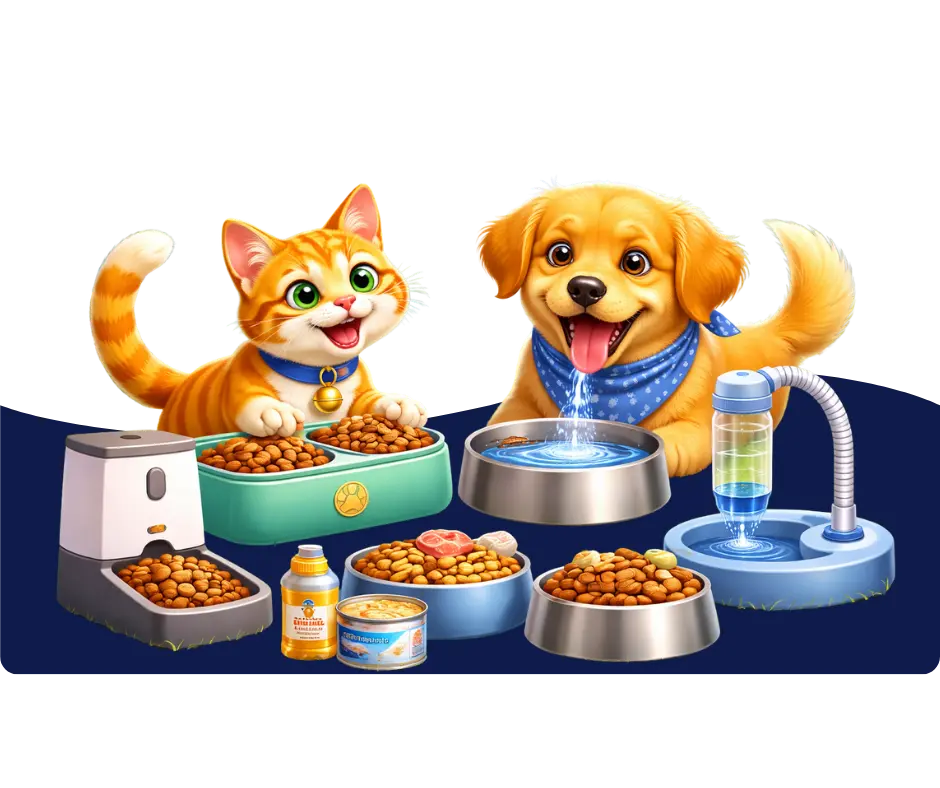 🍽 Feeding & Drinking Safe Paws