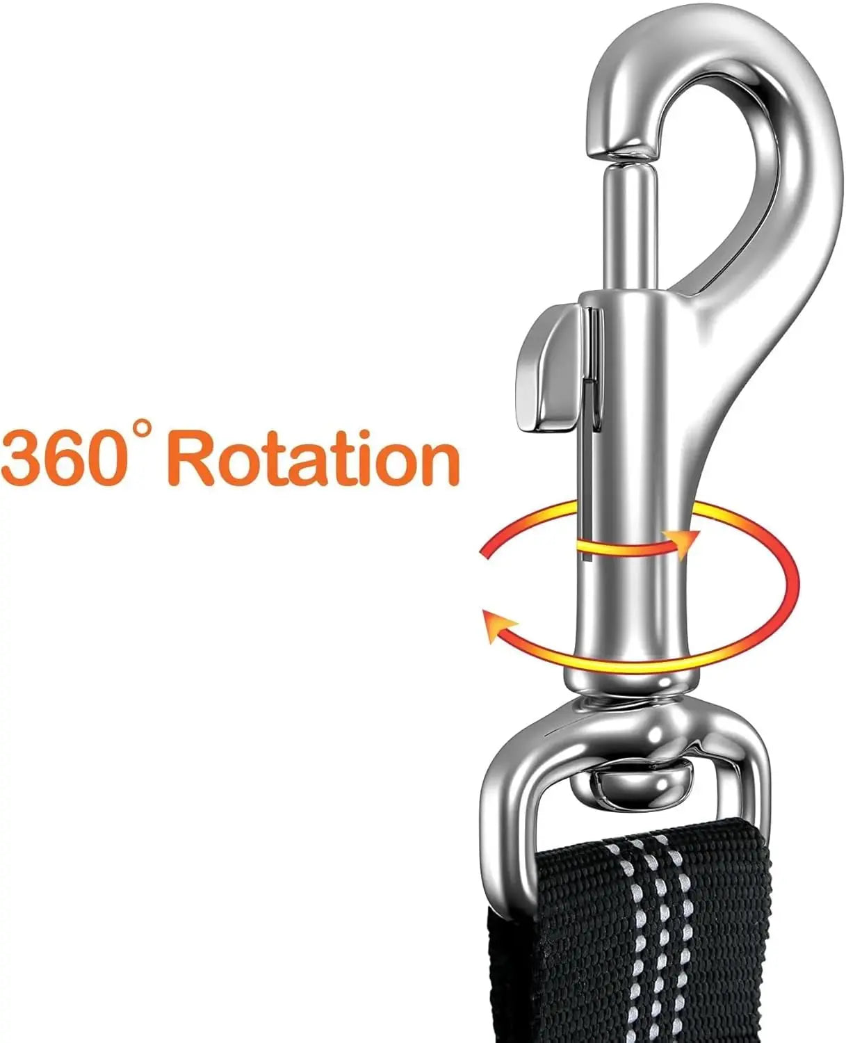 2 in 1 Dog Car Seatbelts with Anti-Shock Elastic Bungee Buffer - Safe Paws