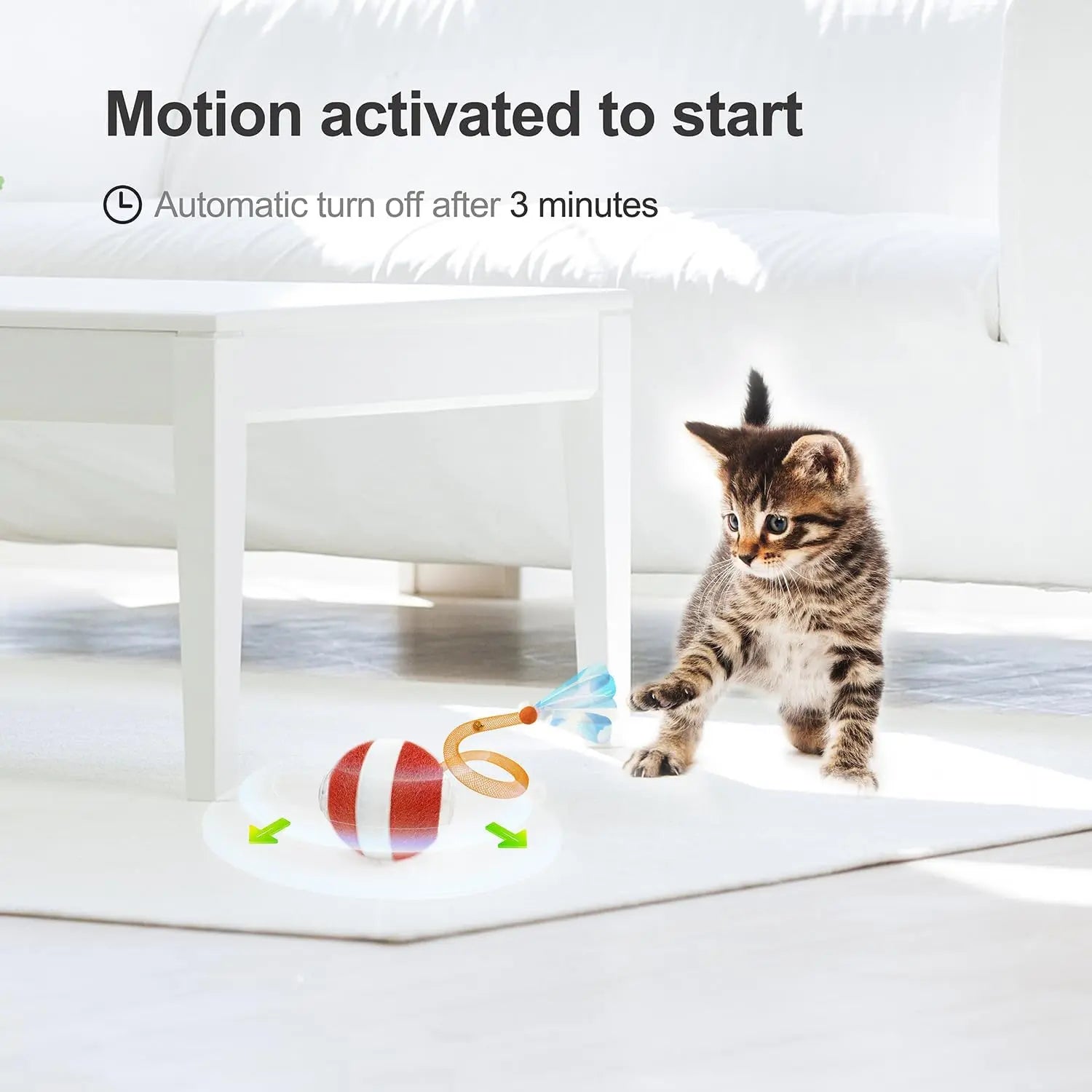 Agile Moving Cat Ball - Safe Paws