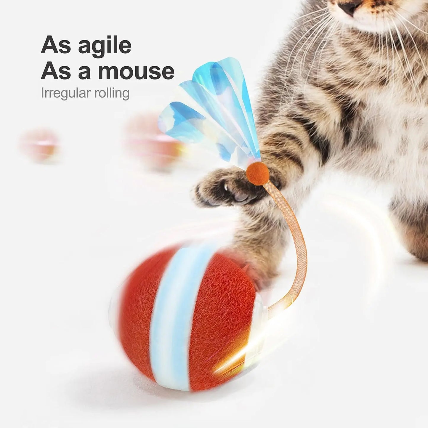 Agile Moving Cat Ball - Safe Paws