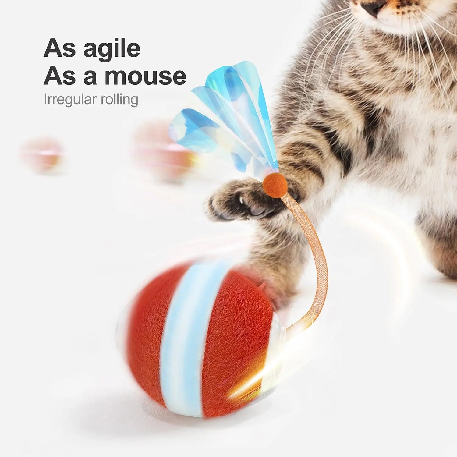 Agile Moving Cat Ball - Safe Paws