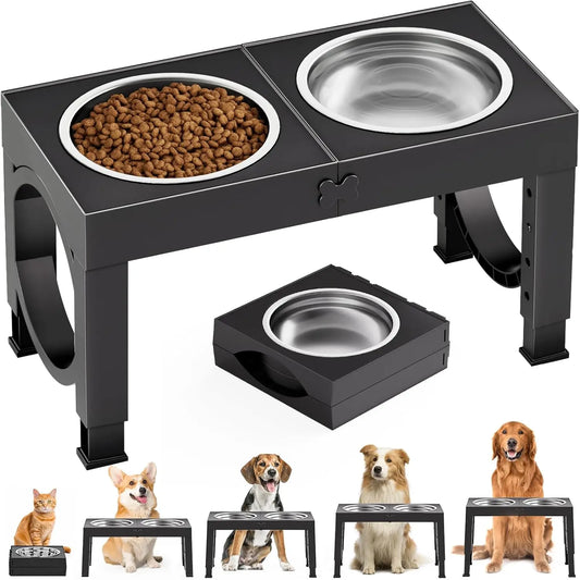 Elevated Dog Bowls - Safe Paws