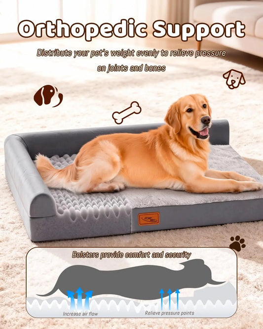 Orthopedic Dog Bed - Safe Paws