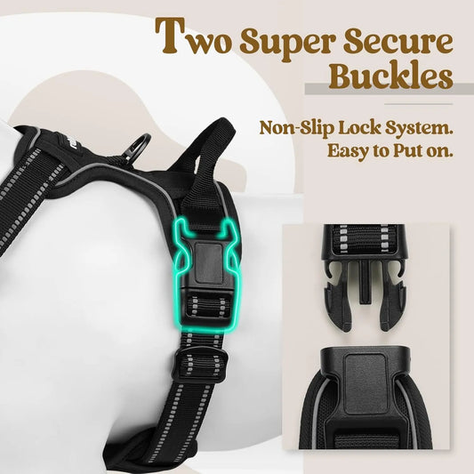Dog Harness No-Pull Pet Harness - Safe Paws