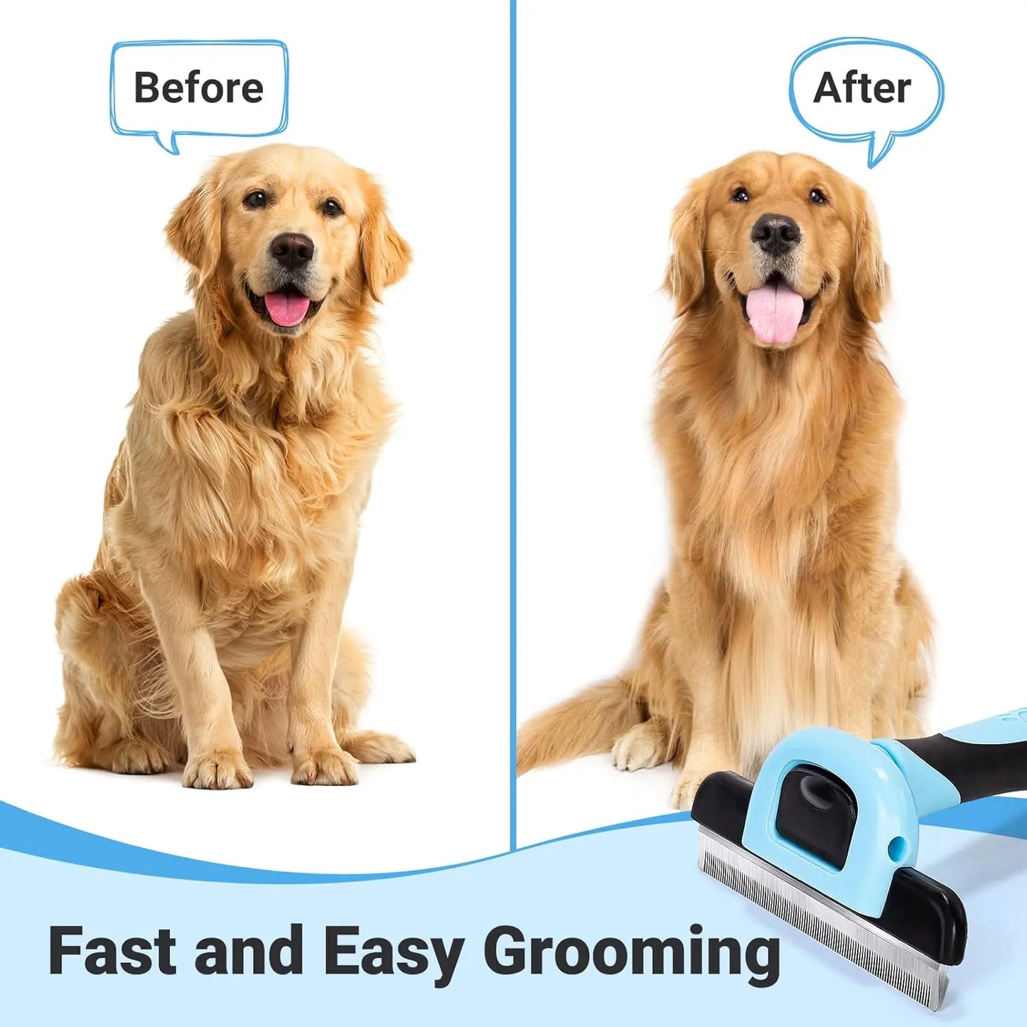 Pet Grooming Brush - Safe Paws
