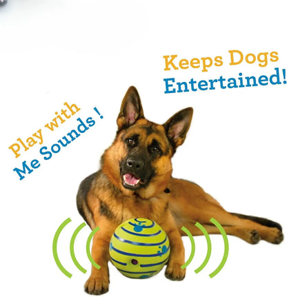 Interactive Dog Toy, Fun Giggle Sounds - Safe Paws